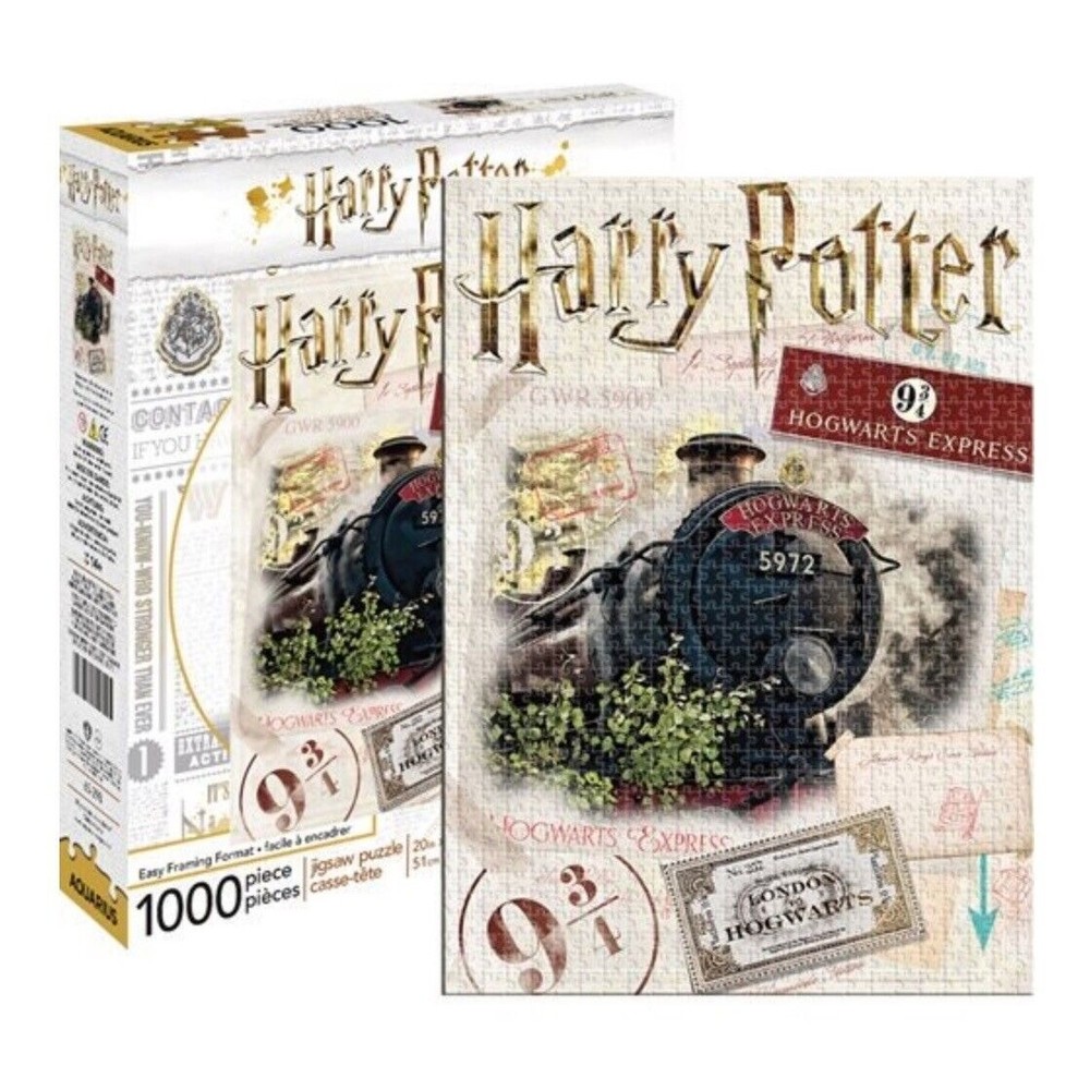 NIP Harry Potter Ticket 1,000 piece Jigsaw Puzzle Hogwarts Express Train
